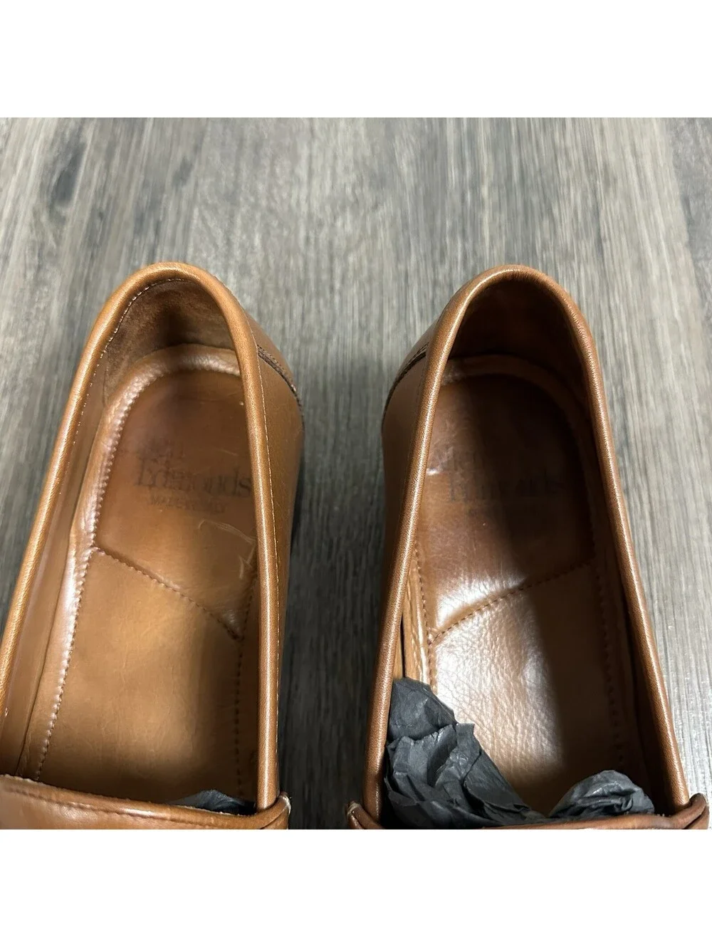 Allen Edmonds VERONA II Italian Men's Dress Loafers Walnut 9 D Made In Italy